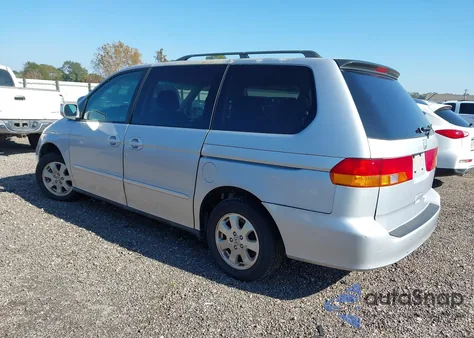 2002 Honda Odyssey Ex from USA, damaged, VIN 5FNRL18912B030734